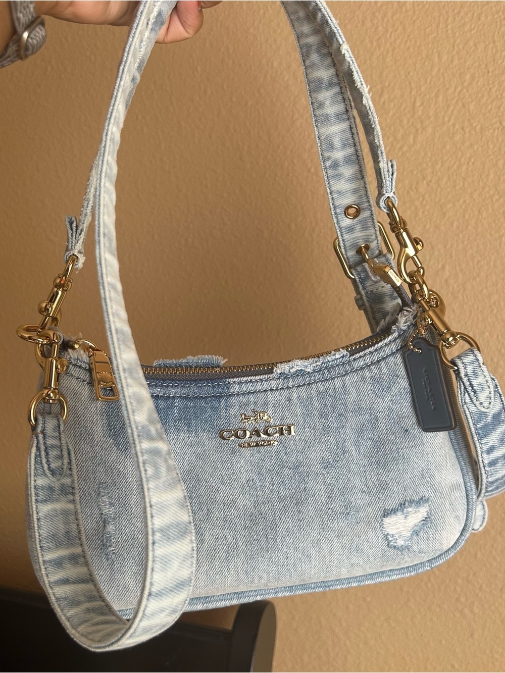Coach “Loved Denim” Teri *NO CHARMS*